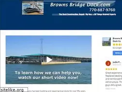 Sites similar to brownsbridgedock.com