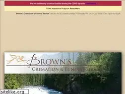 Sites similar to brownscremationservice.com
