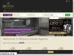 Sites similar to brownsestateagents.co.uk
