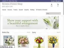 Sites similar to brownsflowershoptn.com