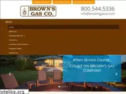 Sites similar to brownsgasco.com