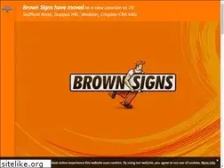 Sites similar to brownsigns.com
