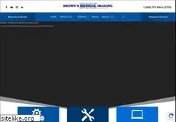 Sites similar to brownsmedicalimaging.com