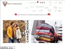Sites similar to brownsmenswear.com