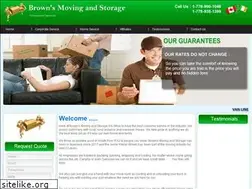 Sites similar to brownsmovingandstorage.ca