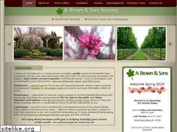 Sites similar to brownsnursery.com
