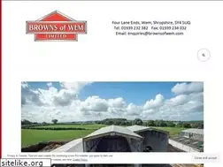 Sites similar to brownsofwem.co.uk
