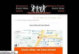 Sites similar to brownsplainspartyhire.com