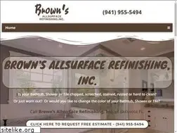 Sites similar to brownsrefinishing.com