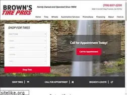 Sites similar to brownstirepros.com