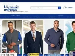 Sites similar to brownsuniforms.com