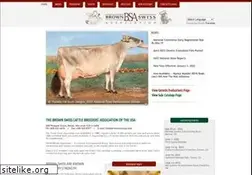 Sites similar to brownswissusa.com