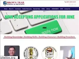 Sites similar to browntrailschoolofpreaching.com