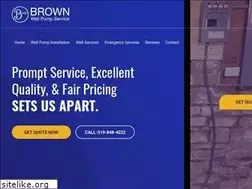 Sites similar to brownwellpump.com