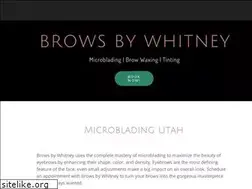 Sites similar to browsbywhitney.com