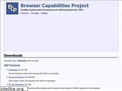 Sites similar to browscap.org