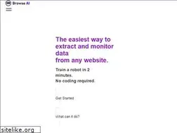 Sites similar to browse.ai