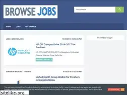 Sites similar to browsejobs.blogspot.in
