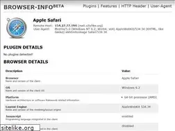 Sites similar to browser-info.net
