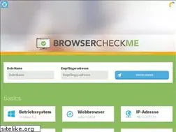 Sites similar to browsercheck.me