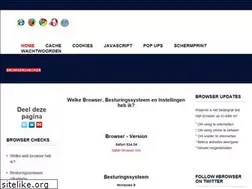 Sites similar to browserchecker.nl