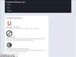 Sites similar to browserextension.dev