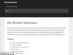 Sites similar to browsernative.com