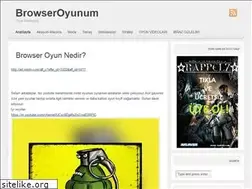 Sites similar to browseroyunum.wordpress.com