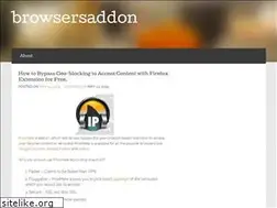 Sites similar to browsersaddon.wordpress.com
