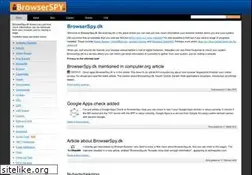 Sites similar to browserspy.dk