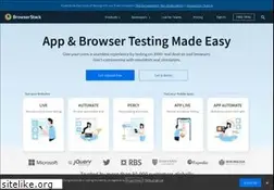 Sites similar to browserstack.com