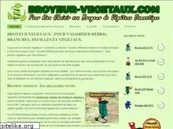 Sites similar to broyeur-vegetaux.com