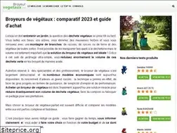 Sites similar to broyeur-vegetaux.net