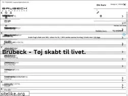 Sites similar to brubeck.dk