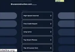 Sites similar to bruceconstruction.com