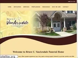Sites similar to brucecvanarsdalefuneralhome.com