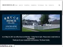 Sites similar to brucefence.com
