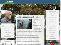 Sites similar to brucegibsonforsupervisor.org