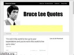 Sites similar to bruceleequotes.org