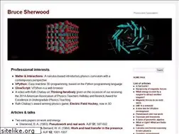 Sites similar to brucesherwood.net