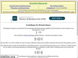Sites similar to bruchrechnen.de