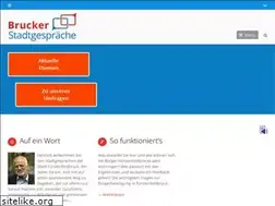 Sites similar to brucker-stadtgespraeche.de