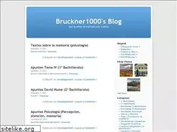 Sites similar to bruckner1000.wordpress.com