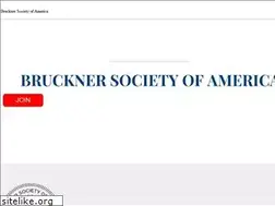 Sites similar to brucknersocietyamerica.org