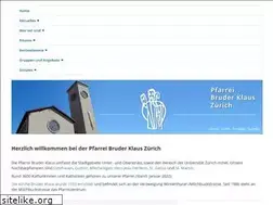 Sites similar to bruderklaus-zh.ch