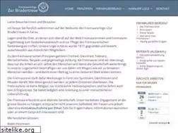 Sites similar to brudertreue.ch