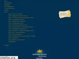 Sites similar to brueder-grimm-festival.com