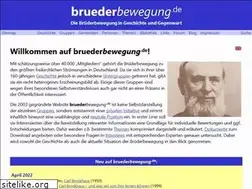 Sites similar to bruederbewegung.de