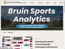 Sites similar to bruinsportsanalytics.com