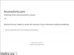 Sites similar to bruinsshirts.com